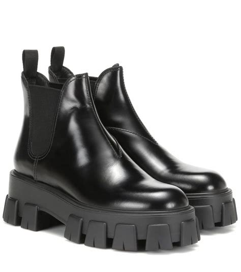 Prada chelsea ankle boots